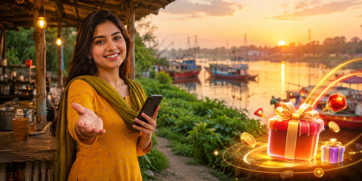 ময়মনসিংহে চা বাগানে মোবাইল পেমেন্ট করছেন ব্যবহারকারী